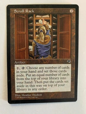 Scroll Rack Tempest Regular Magic the Gathering MTG Card - Image 1 of 2