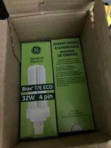 GE F32TBX/841/A/ECO 32W Triple Biax 4100K CFL Box of 9 4 Pin - Picture 1 of 3
