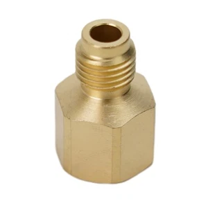 R410A Conditioner Adapter Quick Coupling 1/4 SAE to 5/16 SAE adapter - Picture 1 of 15