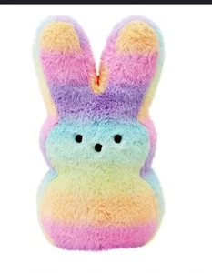 PEEPS Bunny Rainbow Friends Tie Dye Bunnies ๐ Plush Stuffed Animal NEW! Easter - Picture 1 of 5