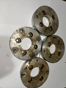 4 Pcs 1" Conversion Wheel Adapters For Honda Suzuki 4/110 to Polaris 4/156 Wheel - Picture 1 of 3