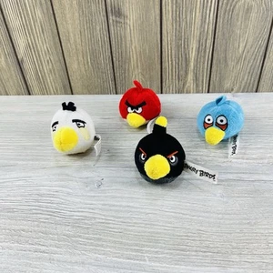 Angry Birds FLINGERS Finger Puppet Plush Red,Black Blue And White Pencil Toppers - Picture 1 of 15