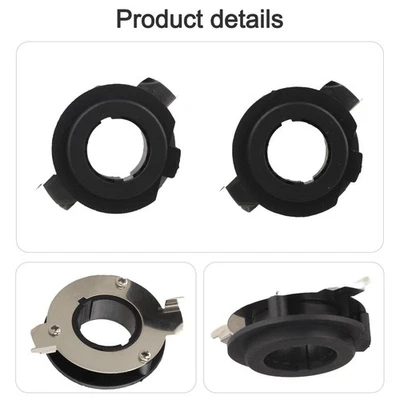 H7 LED Headlight Socket Retainer for For Mercedes 2pcs Long Service Life - Image 1 of 4