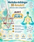 Merkaba-Anhänger 3D Silber Merkaba-Pendant Energy-Amulett Aura Harmony Radionik