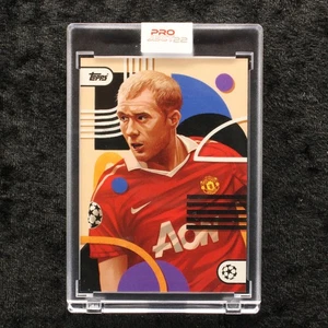 Topps Project 22 Paul Scholes Manchester United by Bo Feng Lin UEFA Soccer Cards - Picture 1 of 2