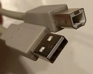 Hi-Speed geschirmtes USB 2.0 Kabel Typ A - B langes Kabel für Drucker Scanner PC Mac - Bild 1 von 4