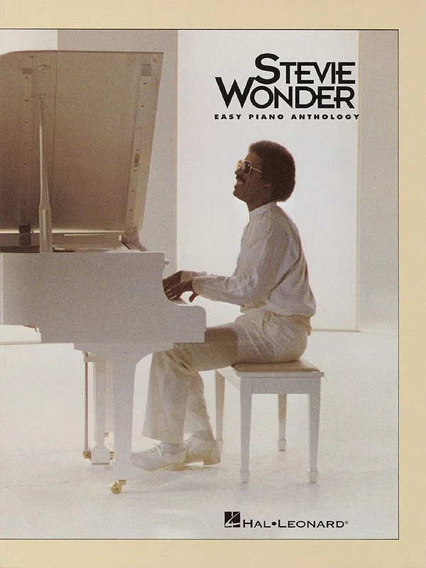 Stevie Wonder Easy Piano Anthology Sheet Music Lyrics 27 Pop R&B Songs Book - Image 1 of 1