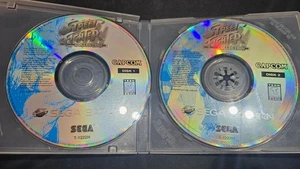 Street Fighter Collection Capcom Sega Saturn EX + NM Zustand Disc* - Bild 1 von 2