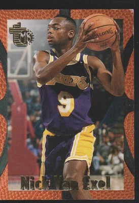 1994-95 Topps Embossed #48 Nick Van Exel Los Angeles Lakers - Image 1 of 2