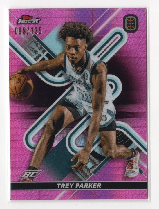 2022/23 TOPPS FINEST OVERTIME ELITE RYAN BEWLEY PINK REFRACTOR RC (099/125) - Image 1 of 1