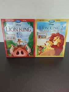 König der Löwen Blu Ray Lot No Digital 1 1/2 und Simbas Pride 2 - Bild 1 von 5