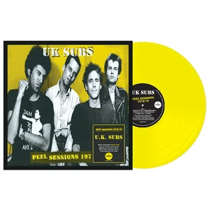UK Subs - Peel Sessions 1978-79 (Demon Records) Yellow Vinyl 12" Album - Picture 1 of 3