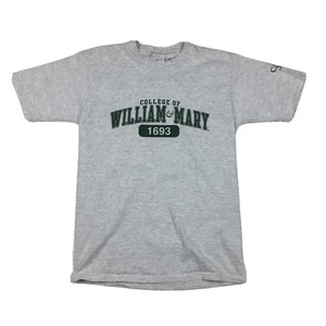 Vintage The College of William & Mary Tribe grau Grafik T-Shirt M.J Soffe (M) - Bild 1 von 5