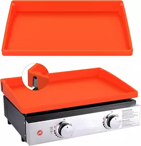 22-Inch Silicone Griddle Mat for Blackstone Grill - All-Season Protection, Orang - Picture 1 of 12