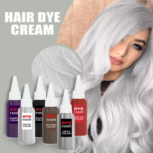 Unisex DIY Fashion Super Beauty Party Cool Pure Hair Coloring Cream - Picture 1 of 2
