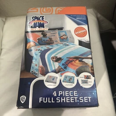Juego de sábanas completo Space Jam A NEW LEGACY 4 PC Foto 1 de 2
