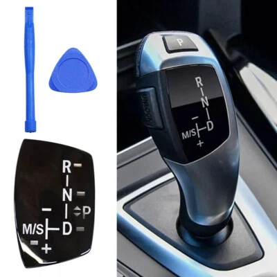 Gear Shift Knob Panel for BMW X1 X3 X5 X6 M3 M5 F01 F10 F30 F35 F18 GT 1 3 5 Foto 1 de 4