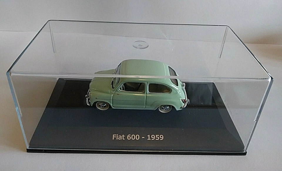 DIE CAST Fiat 600 - 1959 Unforgettable Cars (Indimenticabili)-  Scala 143 #108 - Immagine 1 di 1