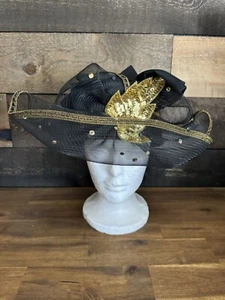 Vintage Whittall & Shon Women’s Hat Made In USA Beautiful Kentucky Derby Church - Picture 1 of 12