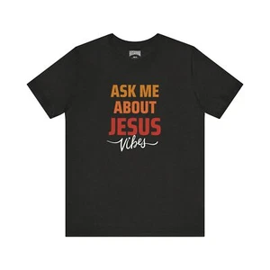 Ask me about Jesus - Chirstian T Shirt Hosanna - Picture 1 of 13