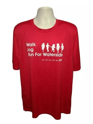Camiseta deportiva Walk Jog Run 2017 para adultos junto al agua roja XL Foto 1 de 4