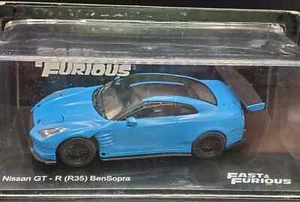 NISSAN GT-R (R-35) BEN SOPRA, FAST & FURIOUS, ALTAYA 1:43 DIECAST - Picture 1 of 5