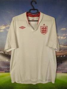 England Team Jersey Home football shirt 2012 Umbro Trikot Men Size 46 - Picture 1 of 7