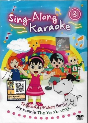 20 English Children Nursery Rhymes Sing-Along Karaoke Vol.3 DVD Region 0 Mint - Image 1 of 4