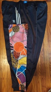Pantalones de chándal Adidas Originales Rich Mnisi negros multicolores talla 2X - Imagen 1 de 6