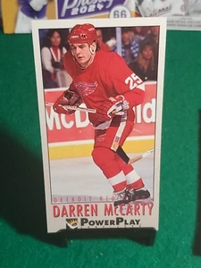 1993-94 Fleer PowerPlay Hockey #333 Darren McCarty Detroit Red Wings NHL - Picture 1 of 2