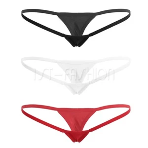 Damen Micro Mini G String Tanga Po offen Unterhose Unterwäsche Schlüpfer Sexy - Bild 1 von 17