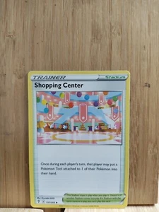 SHOPPING CENTER Trainer🏆Common 157/203 Evolving Skies Pokemon Card - Foto 1 di 1