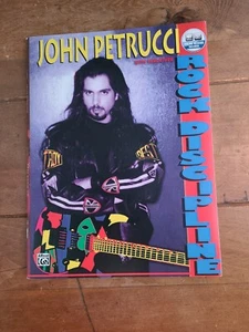 John Petrucci With Tablature Rock Discipline Music Book New (2426) - Picture 1 of 8
