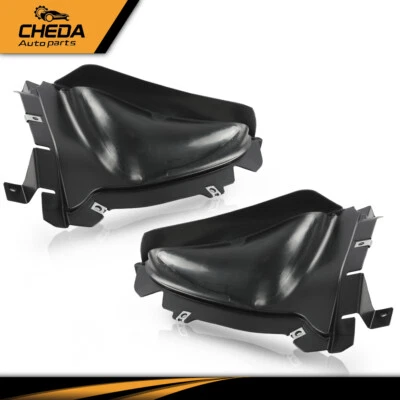 Front Engine Splash Shield Set Left & Right Plastic For 2011-2016 BMW 5-Series - Image 1 of 4