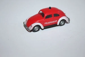 Praline Modellauto 1:87 VW 1200 Käfer 1952 FEUERWEHR ohne OVP - Bild 1 von 1