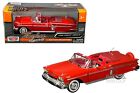 1958 Chevrolet Impala Convertible Red 1/24 Diecast Model  by Motormax 73267RED