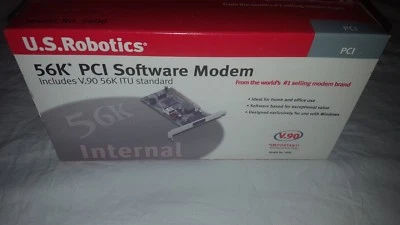 **New** U.S. Robotics USR5600 56K* PCI Software Modem **EL** - Image 1 of 4