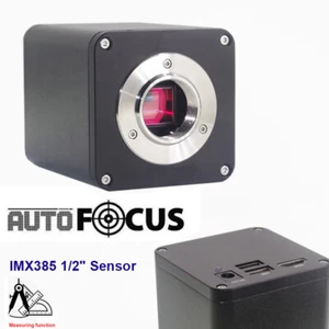 2023 Auto Focus Focal 60FPS IMX385 AF HDMI Industry Microscope Camera Lens Light - Bild 1 von 27