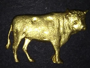 Messing Metall Stier Basteln Embleme Akzente Deko Stücke NEU - Bild 1 von 1