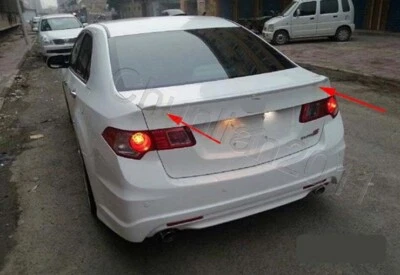 Спойлер крыло закраина заднего багажника для 2009-2014 ACURA TSX CU1 CU2 (ACCORD EURO) белый - Изображение 1 из 3