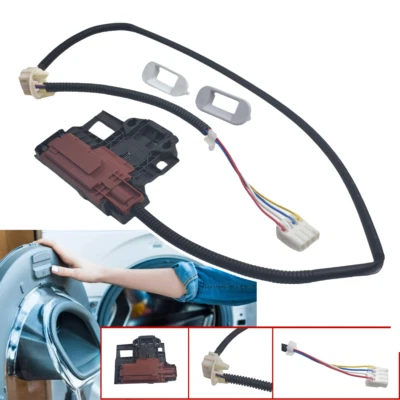 Conjunto de interruptor de cierre de tapa de lavadora para W10404050 Whirlpool Kenmore AP5263307 Foto 1 de 4