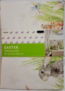 Hobby Lobby Ostern Tischdecke Hasen Frühling Muster 60x104 Rechteck 2022 Neu - Bild 1 von 5
