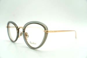 POMELLATO PM 0107O 001 KLAR SCHWARZ GOLD DESIGNER AUTHENTISCHE BRILLE 51-22 140 - Bild 1 von 4