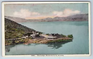 Postkarte The Lodge Roosevelt Lake Arizona - Bild 1 von 2