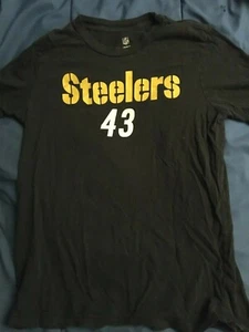 Pittsburgh Steelers 43 Troy Polamalu Youth Large 14-16 *Pre Owned/With Wear* y1 - Picture 1 of 7