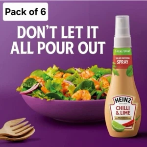 Salad Dressing 6 X 200 ml Heinz ( 1 pack) / Chilli & Lime Spray exp. 06-2026 - Picture 1 of 6