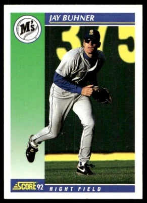 1992 Score Jay Buhner Seattle Mariners #64 - Image 1 of 2