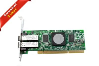 QLogic QLA2462 4Gbps Dual-Port PCIe Fiber Channel Card PX2510401 J6K9F 0J6K9F - Image 1 of 4