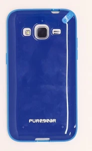 new Pure Gear Slim Shell Protection Case for Samsung Galaxy Core Prime Blue - Picture 1 of 4