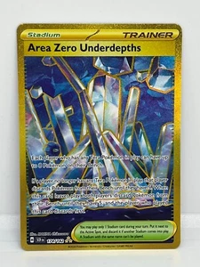 Pokemon Stellar Crown 174/142 Area Zero Underdepths Gold Secret Rare - Bild 1 von 1